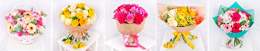 Букеты с доставкой в Курске от Гранд-Флора